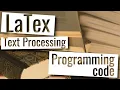 Latex Playlist - How to import programming code