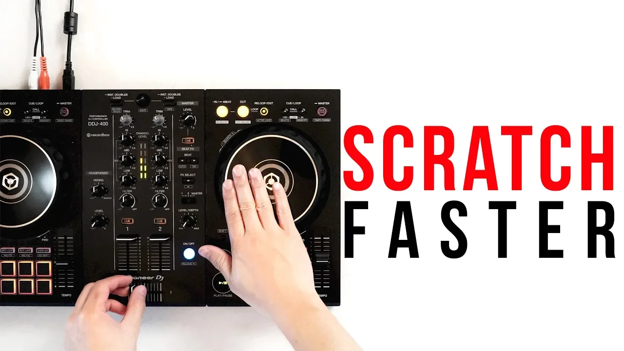 How to Flare Scratch by a DJ CHAMP!