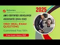 AWS Certified Developer Associate DVA-C02 Exam Questions 2026
