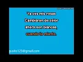 me voy de tí - bronco - karaoke