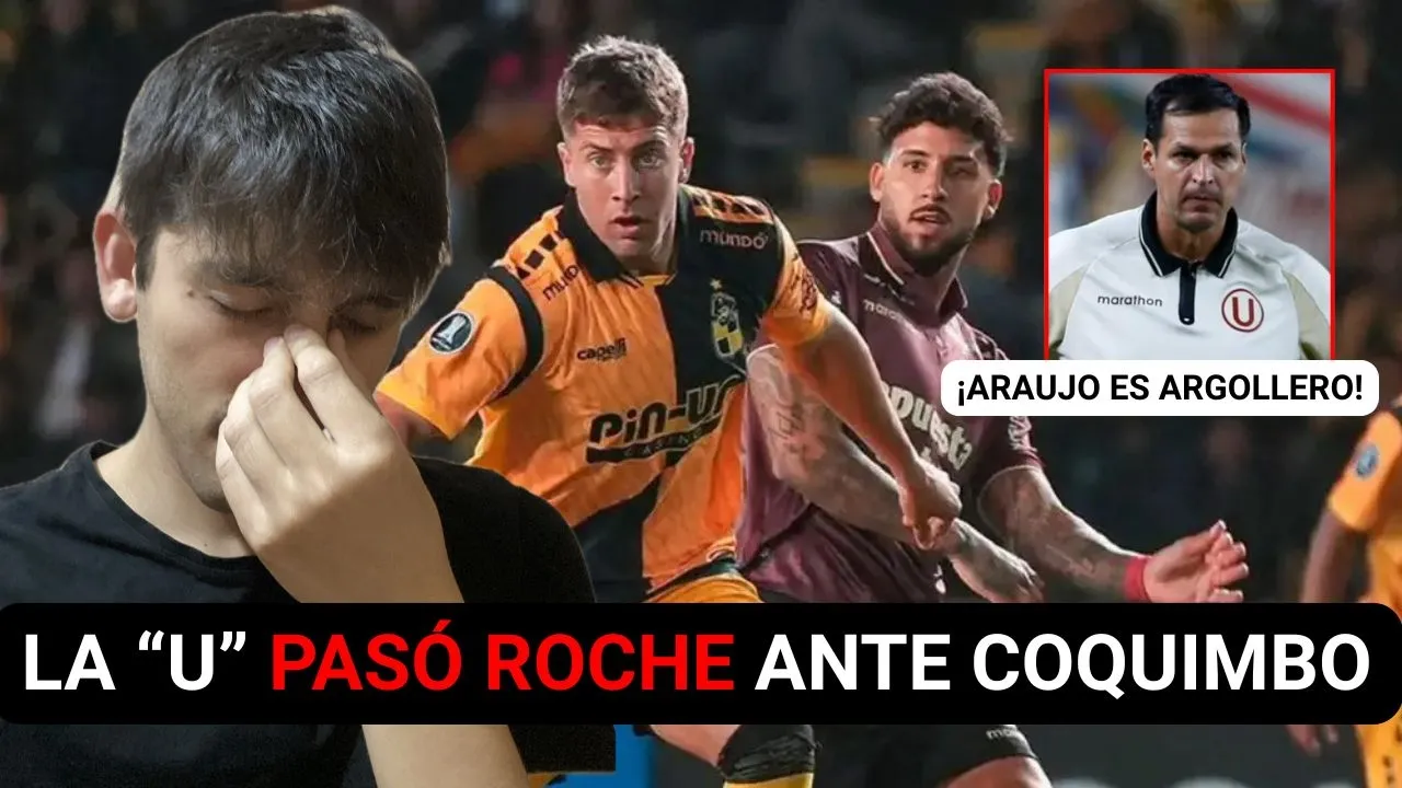UNIVERSITARIO FUE UN EQUIPO SIN ALMA ANTE COQUIMBO | OPINIÓN SIN CENSURA