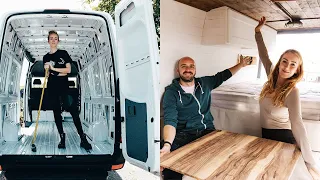 OUR VAN CONVERSION (FULL TIME LAPSE) | DIY Sprinter Van Conversion | #VanLife UK