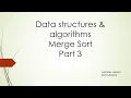 Merge Sort Algorithm Part3 Scala