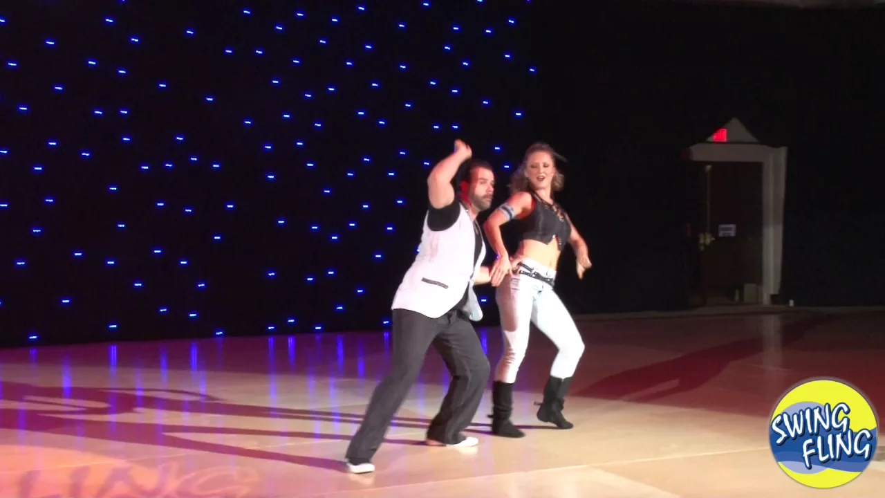 Swing Fling 2016 Superstar Show PJ Turner & Tashina Beckmann