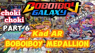 Download GIVEAWAY!!Choki Choki Boboiboy Medallion Kad AR Part 6 #chokichoki #boboiboygalaxy MP3