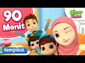🍼 Bayi Menangis, 🕌 3 Masjid Istimewa, Belajar Alif Ba Ta | Lagu Anak Islami | Omar \u0026 Hana Indonesia