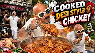 COOKED DESI STYLE CHICKEN!