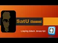 Looping dalam Javascript menggunakan Brackets