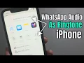 Download Lagu Hoe je WhatsApp-audio als beltoon instelt op de iPhone: iOS 26
