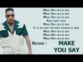 ROTIMI X NEKTUNEZ - MAKE YOU SAY (LYRICS VIDEO)