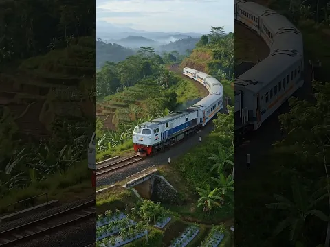 gemuruh suara kereta di sangka hujan petir, Kakek ini adzan di dalam gerbong