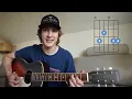 How To Play "AMERICAN TRAIL" by Dylan Gossett! Beginner Guitar Tutorial