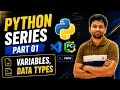 Python for AI Part 01 in Hindi VS Code Virtual Environment Variables Data Types