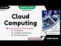 Cloud Computing Chapter 6 - 11th Class Computer