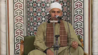 فضيله الشيخ محمود ابو ضيف النجار في قرآن الجمعه بمسجد المستشفي بطهطا 