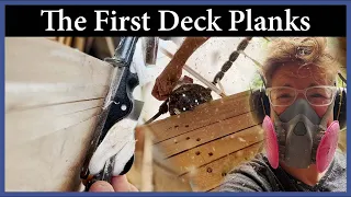 Boat Decking & Beautiful Beading Cove  – Episode 229 – Acorn to Arabella: Journey of a Wooden Boat