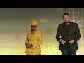 PRESTATION  AWILO LONGOMBA  AU CAF AWARDS 2025 A RABAT MAROC 
