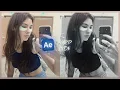 warp slide with ripple after effects tutorial