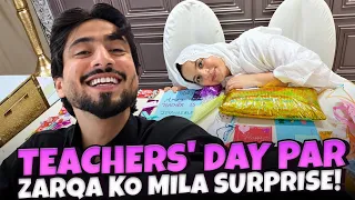Tabiyat Kharab Ke Beech Zarqa Ke Teachers Day Gifts Ki Full Unboxing! @MrFaisu