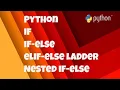 Getting Start With Python Decision Control Structures in python