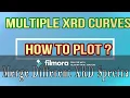 How to Merge XRD spectra How to Plot Multiple XRD files Plot Different XRD in One Graph