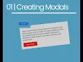 Creating A Modal Plain CSS JavaScript Only