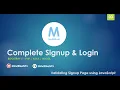 Complete Signup Register System Bootstrap 5 PHP AJAX MYSQL - 03