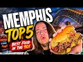 Memphis Top 5 restaurants full reviews included