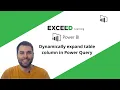 Dynamically expand table column in Power Query