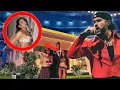 Brazil vlog on stage with Bad Bunny