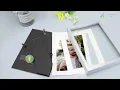 Golden State Art 5x7 Picture Frame - Displays Photos 4x6 with Ivory Mat and Real Glass