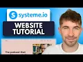 Systeme io Website Builder Tutorial 2025 How to Create a Free Website with Systeme io