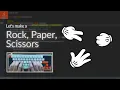 ASMR Programming Coding Rock Paper Scissor in Java Tutorial