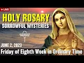 Download Lagu 🔴 Rosary Friday Sorrowful Mysteries of the Rosary June 2, 2023 Praying together