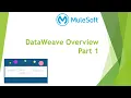 Mulesoft Tutorials DataWeave Overview Part 1 DataWeave NetBook P14
