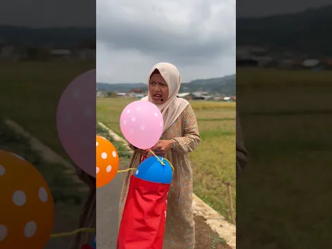 Bu Amel jualan Balon #buamel #comedy