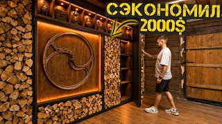 Как сделать невероятный БЕСПЛАТНЫЙ декор шкафа. Хутор в лесу