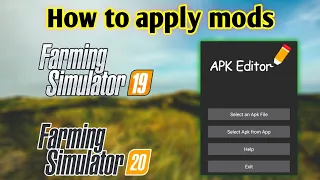 fs 20 apply mods method farming simulator 20 fs20