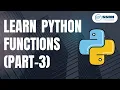 Functions in Python Part-3 Default Values Keywords Scope