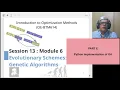 S13E Genetic Algorithms - Python Implementation