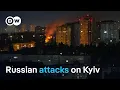Download Lagu The Ukrainian capital Kyiv was hit by massive Russian air strikes | DW News