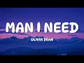 Lagu Olivia Dean - Man I Need (Lyrics)