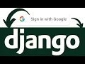 Django Google Sign-In Signup Integration 2025