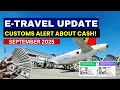 TAX in E-Travel Bye bye Money Customs Rules You MUST Know