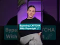 Learn to bypass CAPTCHA using Playwright