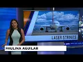 Aircraft laser incidents on the rise, posing a threat to safety on board