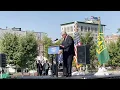 Secretary of Agriculture Tom Vilsack speaks on 6 million grant to help plant trees in Cedar Rapids