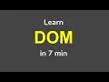 What is DOM Document Object Model Beginner Tutorial