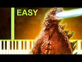 Download Lagu GODZILLA (2014) THEME - EASY Piano Tutorial