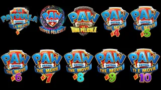 Todas las Películas de PAW Patrol (1 al 10)